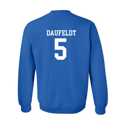 Drake - NCAA Women's Volleyball : Macy Daufeldt - Royal Classic Shersey Sweatshirt