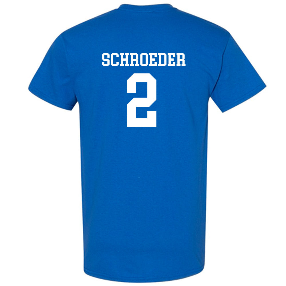 Drake - NCAA Women's Volleyball : Gabrielle Schroeder - Royal Classic Shersey Short Sleeve T-Shirt