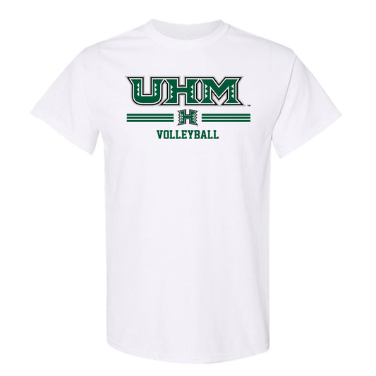 Hawaii - NCAA Women's Volleyball : Colby Lane - White Classic Shersey Short Sleeve T-Shirt