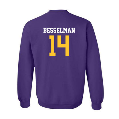 LSU - NCAA Women's Basketball : Izzy Besselman - Crewneck Sweatshirt Classic Shersey