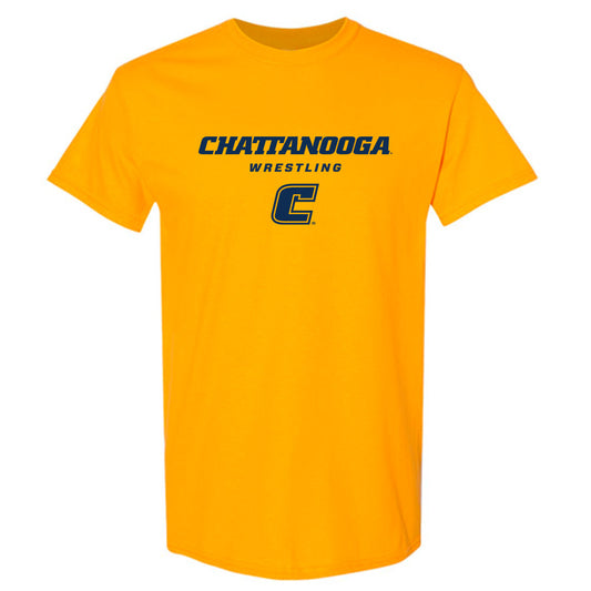 UTC - NCAA Wrestling : Chaz McDonald - Gold Fashion Short Sleeve T-Shirt