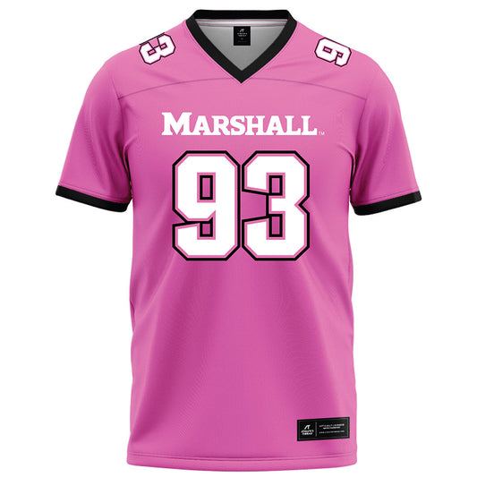 Marshall - NCAA Football : Nathan Totten - Fashion Jersey Football Jersey