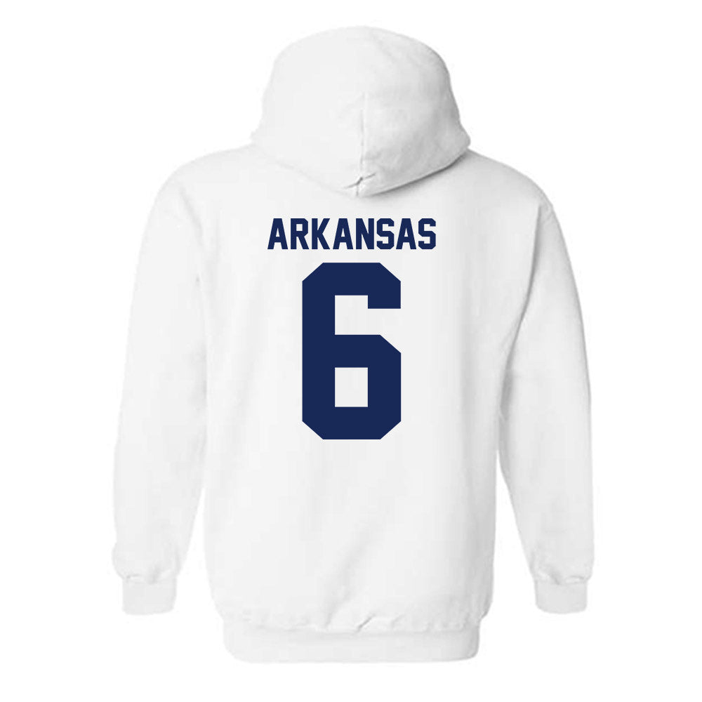 Rice - NCAA Football : DJ Arkansas - Classic Shersey Hooded Sweatshirt