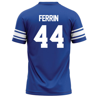 BYU - NCAA Football : Will Ferrin - Blue Fashion Jersey