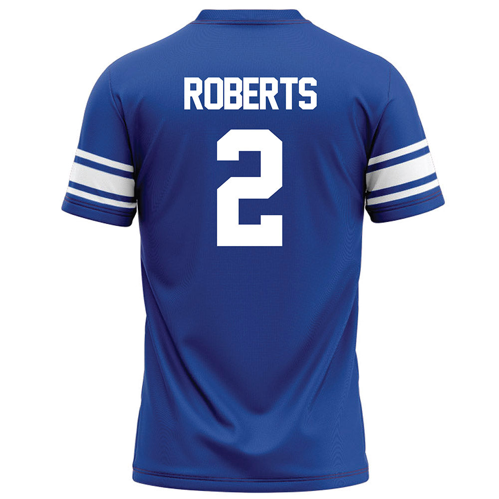 BYU - NCAA Football : Chase Roberts - Blue Fashion Jersey