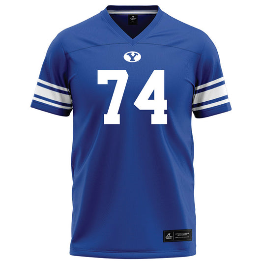 BYU - NCAA Football : Trevin Ostler - Blue Fashion Jersey