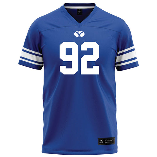 BYU - NCAA Football : Tyler Batty - Blue Fashion Jersey