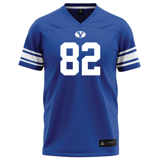 BYU - NCAA Football : Parker Kingston - Blue Fashion Jersey