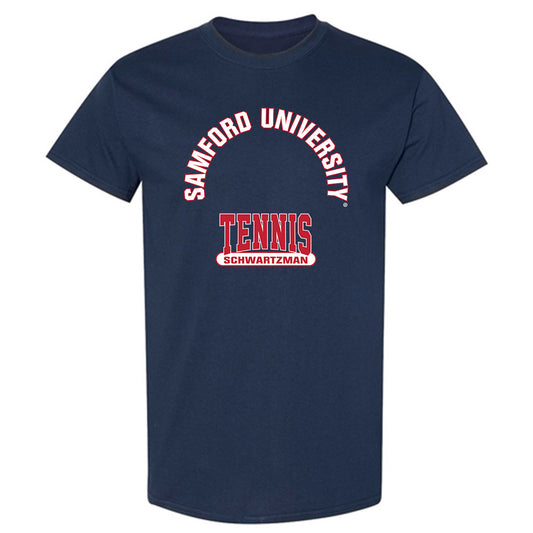 Samford - NCAA Men's Tennis : Martin Schwartzman - T-Shirt Classic Fashion Shersey