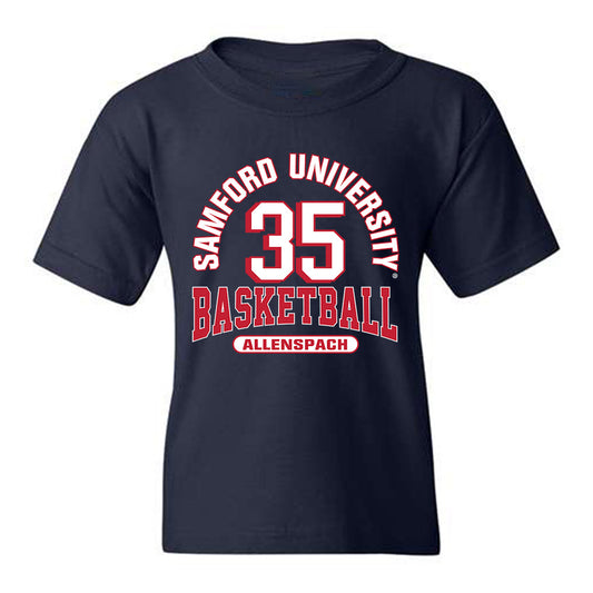 Samford - NCAA Men's Basketball : Riley Allenspach - Youth T-Shirt Classic Fashion Shersey