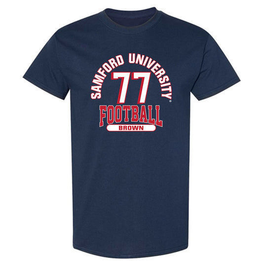 Samford - NCAA Football : Zach Brown - T-Shirt Classic Fashion Shersey