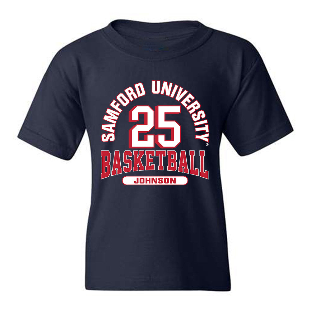 Samford - NCAA Men's Basketball : Nathan Johnson - Youth T-Shirt Classic Fashion Shersey