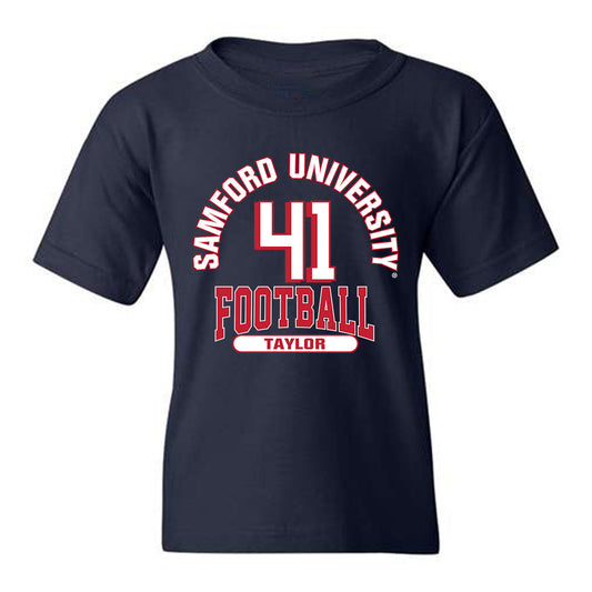 Samford - NCAA Football : Tate Taylor - Youth T-Shirt Classic Fashion Shersey