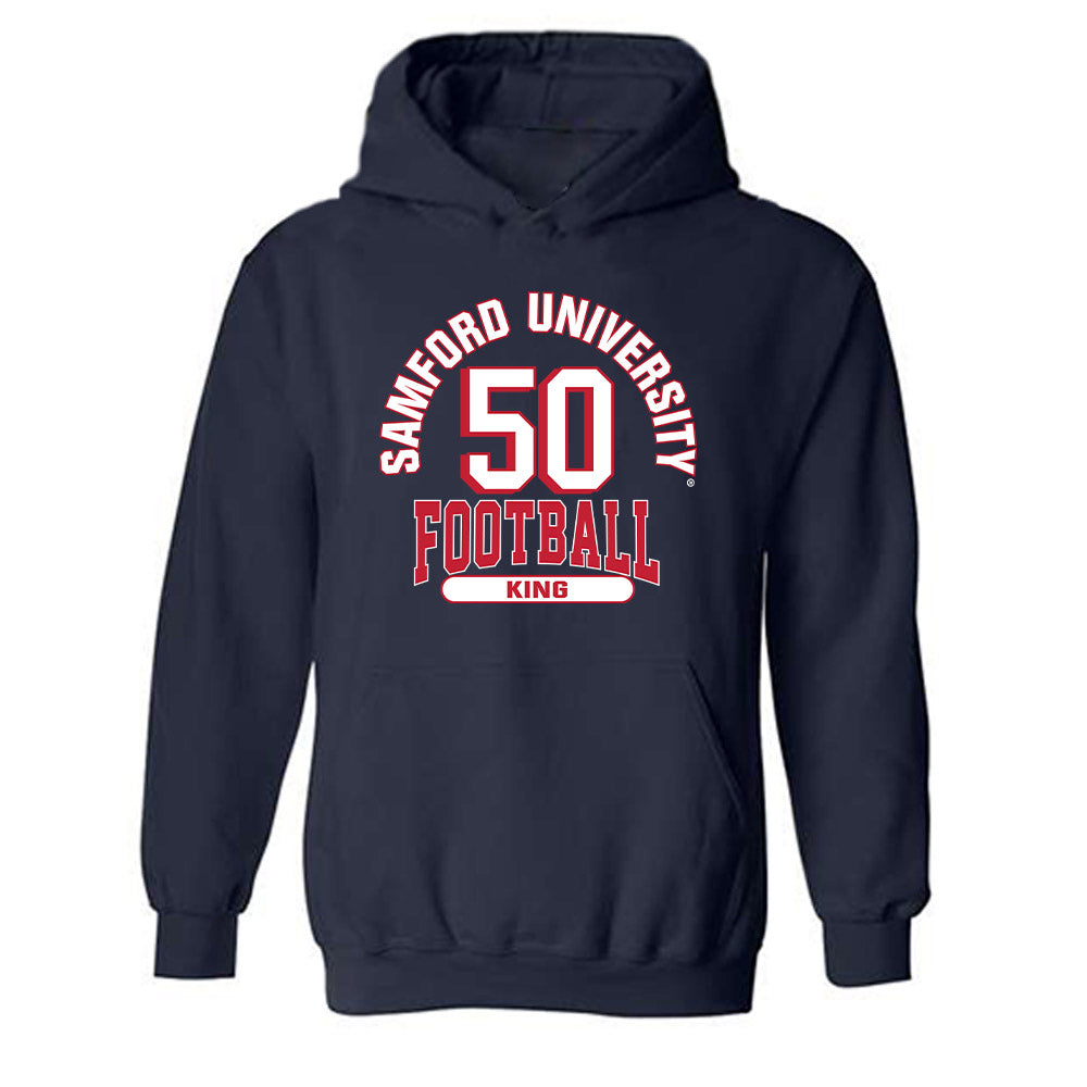 Samford - NCAA Football : Darrian King - Hooded Sweatshirt Classic Fashion Shersey