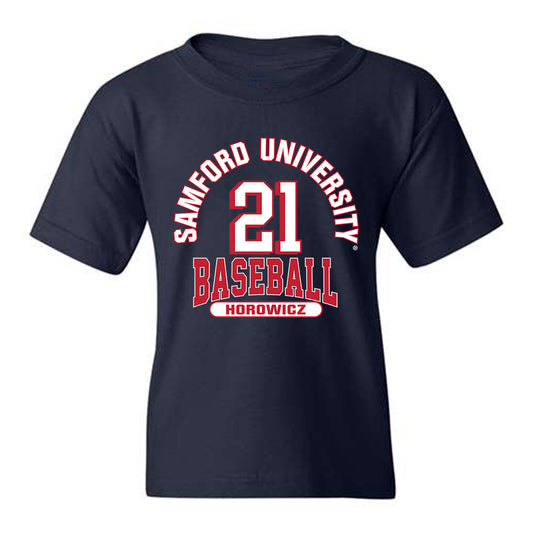 Samford - NCAA Baseball : Bear Horowicz - Youth T-Shirt Classic Fashion Shersey