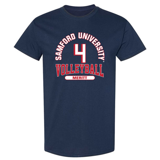 Samford - NCAA Women's Volleyball : Kaleigh Meritt - T-Shirt Classic Fashion Shersey