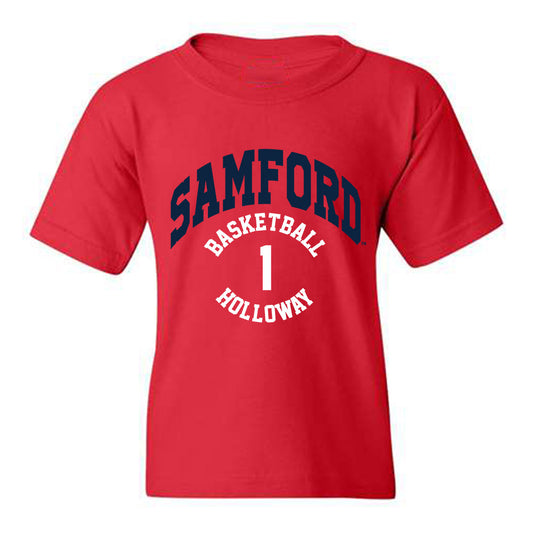 Samford - NCAA Men's Basketball : Joshua Holloway - Youth T-Shirt Classic Fashion Shersey
