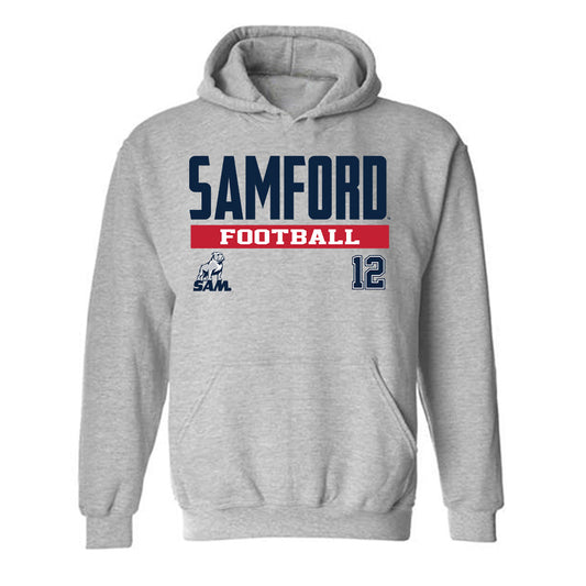 Samford - NCAA Football : Brendan Jenkins - Hooded Sweatshirt Classic Fashion Shersey