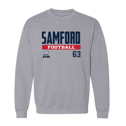 Samford - NCAA Football : Zachary Bond - Crewneck Sweatshirt Classic Fashion Shersey
