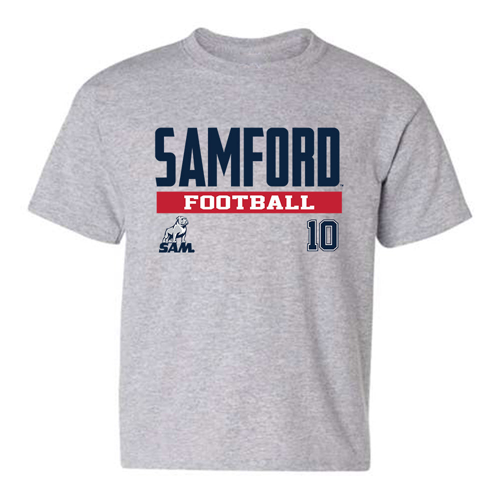 Samford - NCAA Football : Michael Hiers - Grey Classic Fashion Youth T-Shirt
