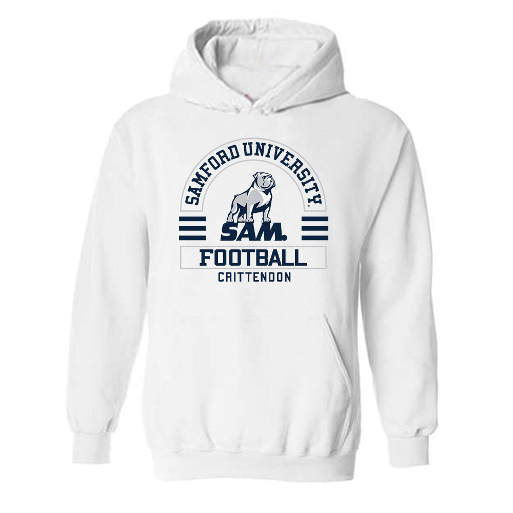 Samford - NCAA Football : Quincy Crittendon - Hooded Sweatshirt Classic Fashion Shersey