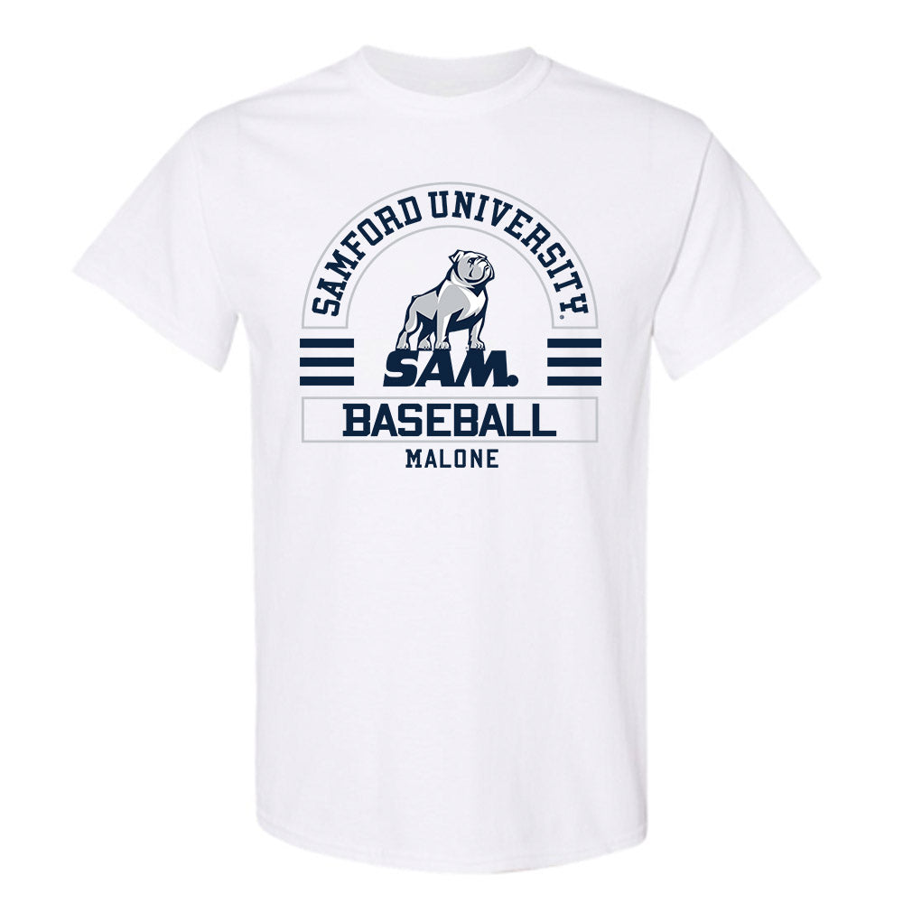 Samford - NCAA Baseball : John Malone - T-Shirt Classic Fashion Shersey