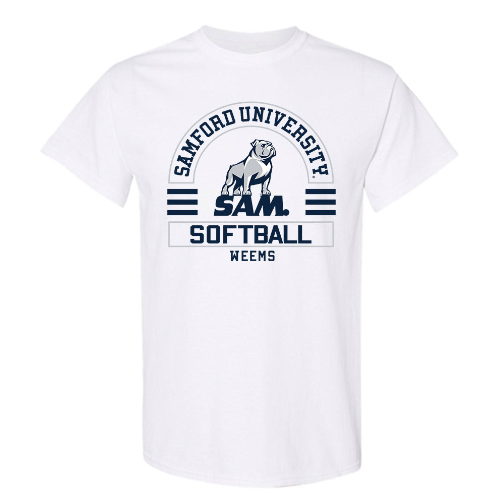 Samford - NCAA Softball : Shannon Weems - T-Shirt Classic Fashion Shersey