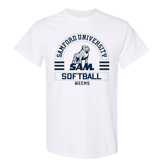 Samford - NCAA Softball : Shannon Weems - T-Shirt Classic Fashion Shersey