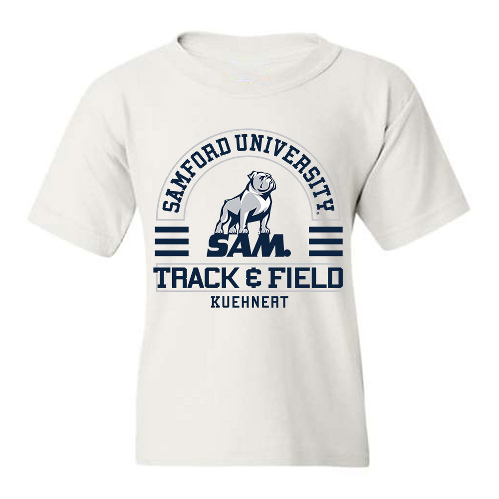 Samford - NCAA Men's Track & Field (Indoor) : Max Kuehnert - Youth T-Shirt Classic Fashion Shersey