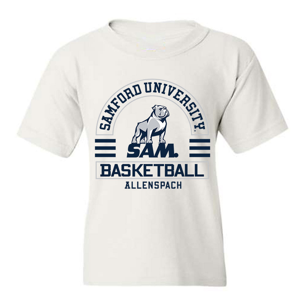 Samford - NCAA Men's Basketball : Riley Allenspach - Youth T-Shirt Classic Fashion Shersey