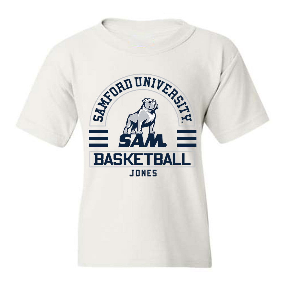 Samford - NCAA Men's Basketball : Rylan Jones - Youth T-Shirt Classic Fashion Shersey