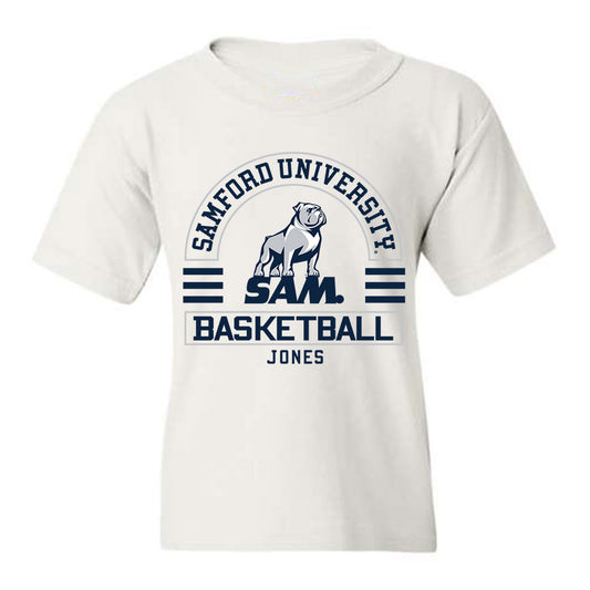 Samford - NCAA Men's Basketball : Rylan Jones - Youth T-Shirt Classic Fashion Shersey