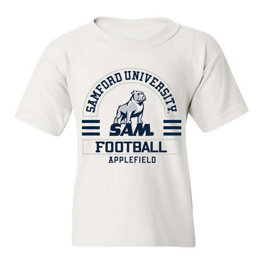 Samford - NCAA Football : Alex Applefield - Youth T-Shirt Classic Fashion Shersey