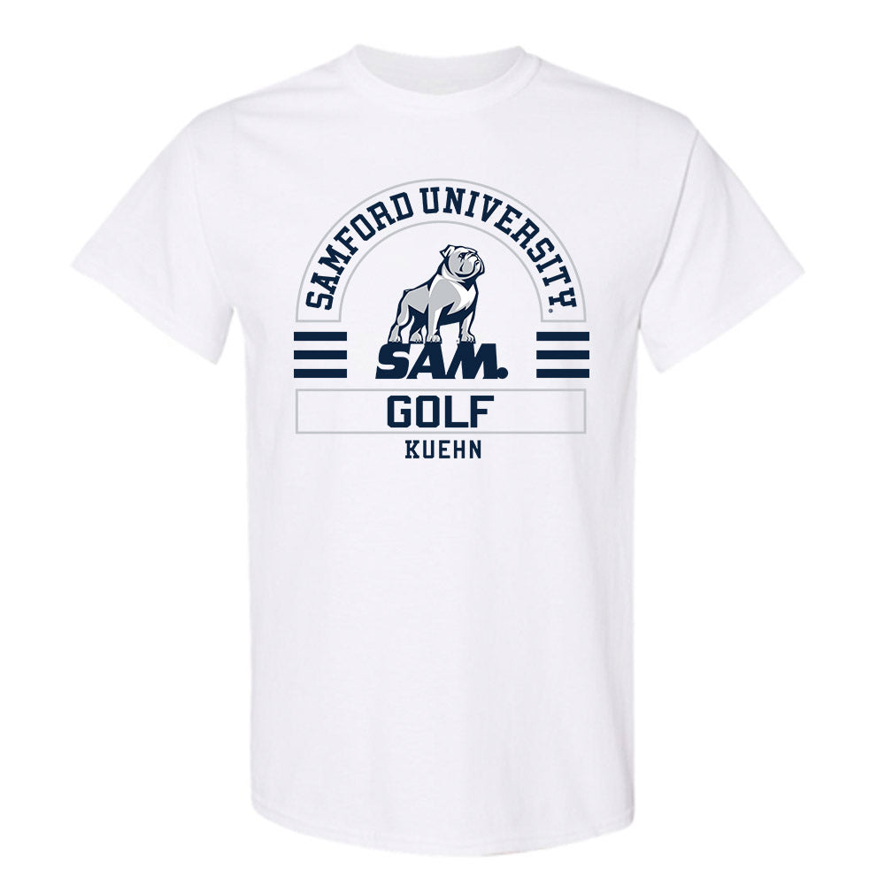 Samford - NCAA Men's Golf : Taylor Kuehn - T-Shirt Classic Fashion Shersey