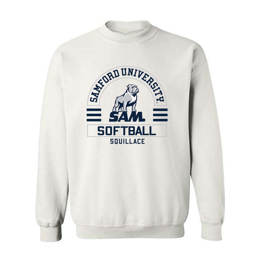 Samford - NCAA Softball : Sarah Squillace - Crewneck Sweatshirt Classic Fashion Shersey