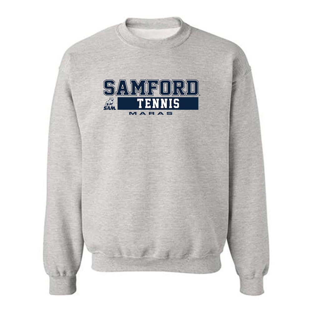 Samford - NCAA Women's Tennis : Sam Maras - Crewneck Sweatshirt Classic Fashion Shersey