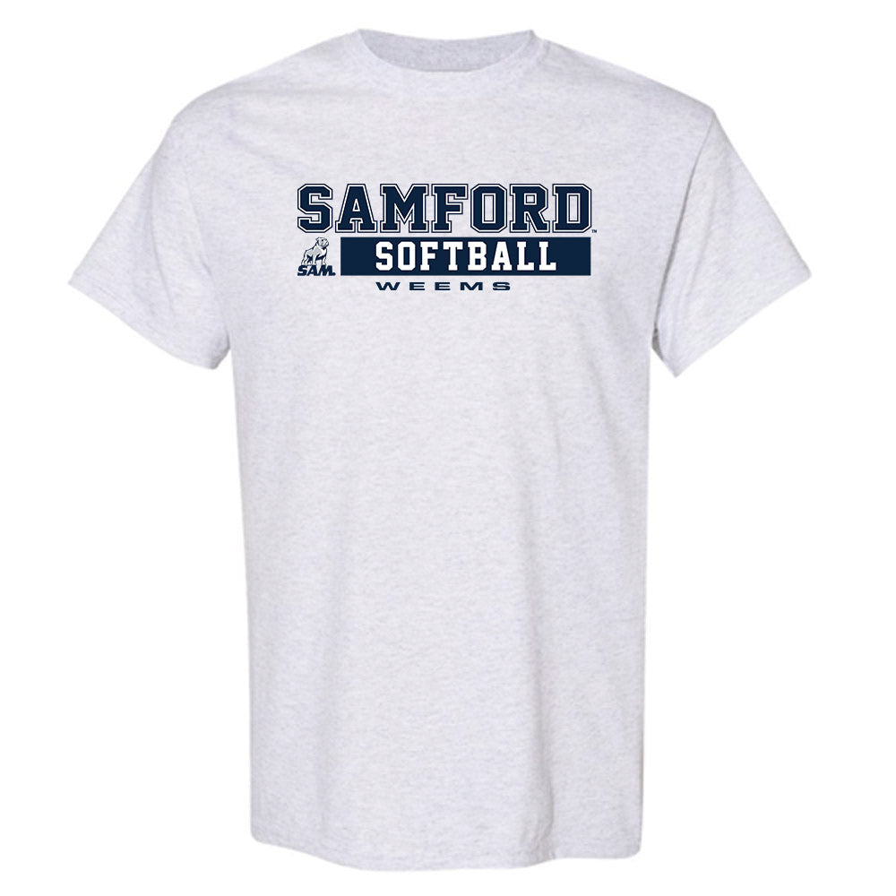 Samford - NCAA Softball : Shannon Weems - T-Shirt Classic Fashion Shersey