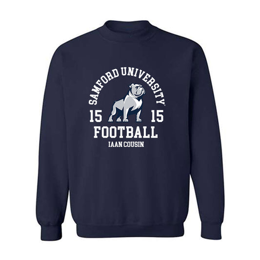 Samford - NCAA Football : Iaan Cousin - Crewneck Sweatshirt Classic Fashion Shersey