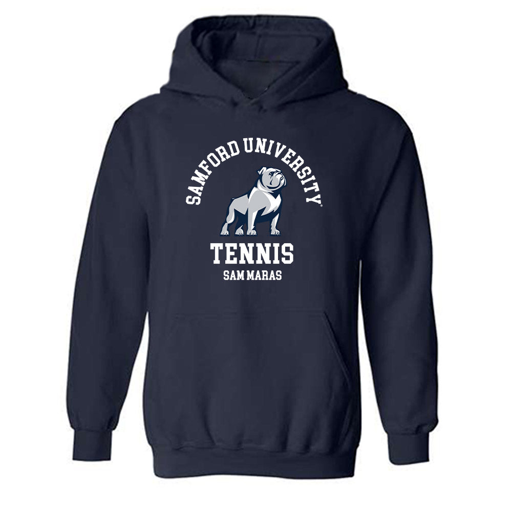 Samford - NCAA Women's Tennis : Sam Maras - Hooded Sweatshirt Classic Fashion Shersey