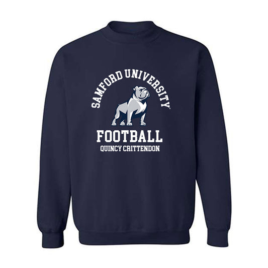 Samford - NCAA Football : Quincy Crittendon - Crewneck Sweatshirt Classic Fashion Shersey