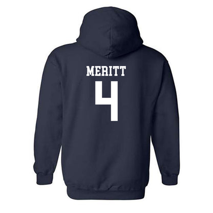 Samford - NCAA Women's Volleyball : Kaleigh Meritt - Hooded Sweatshirt Classic Shersey