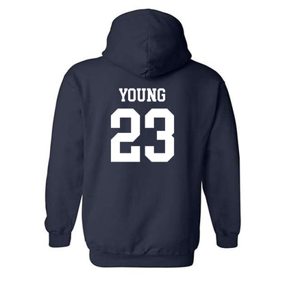 Samford - NCAA Football : Noah Young - Hooded Sweatshirt Classic Shersey