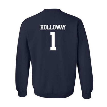 Samford - NCAA Men's Basketball : Joshua Holloway - Crewneck Sweatshirt Classic Shersey