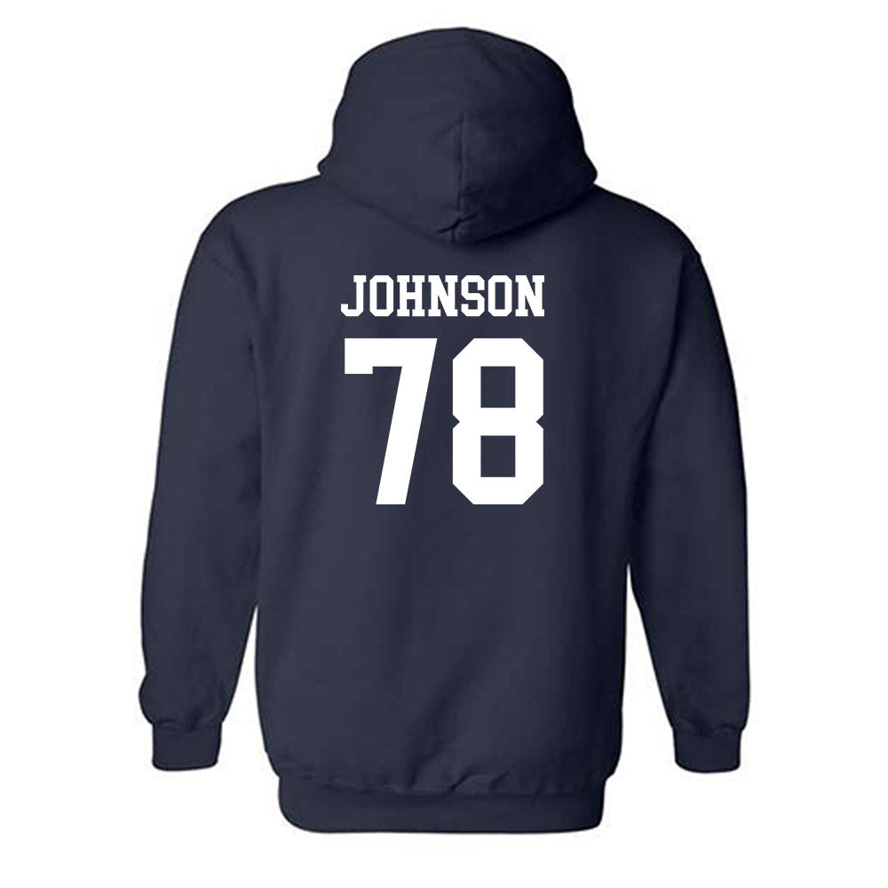 Samford - NCAA Football : Duncan Johnson - Hooded Sweatshirt Classic Shersey