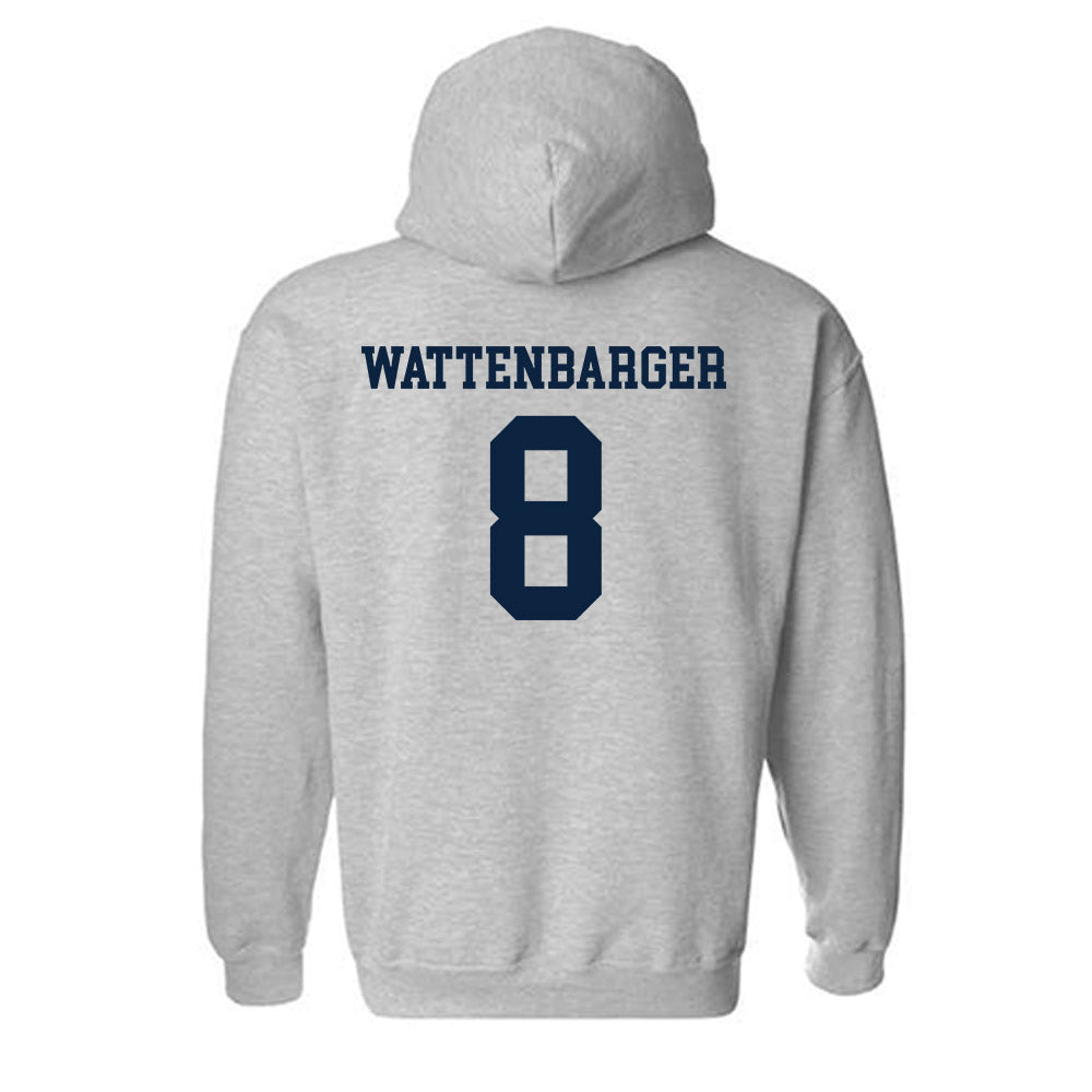 Samford - NCAA Football : Luke Wattenbarger - Hooded Sweatshirt Classic Shersey