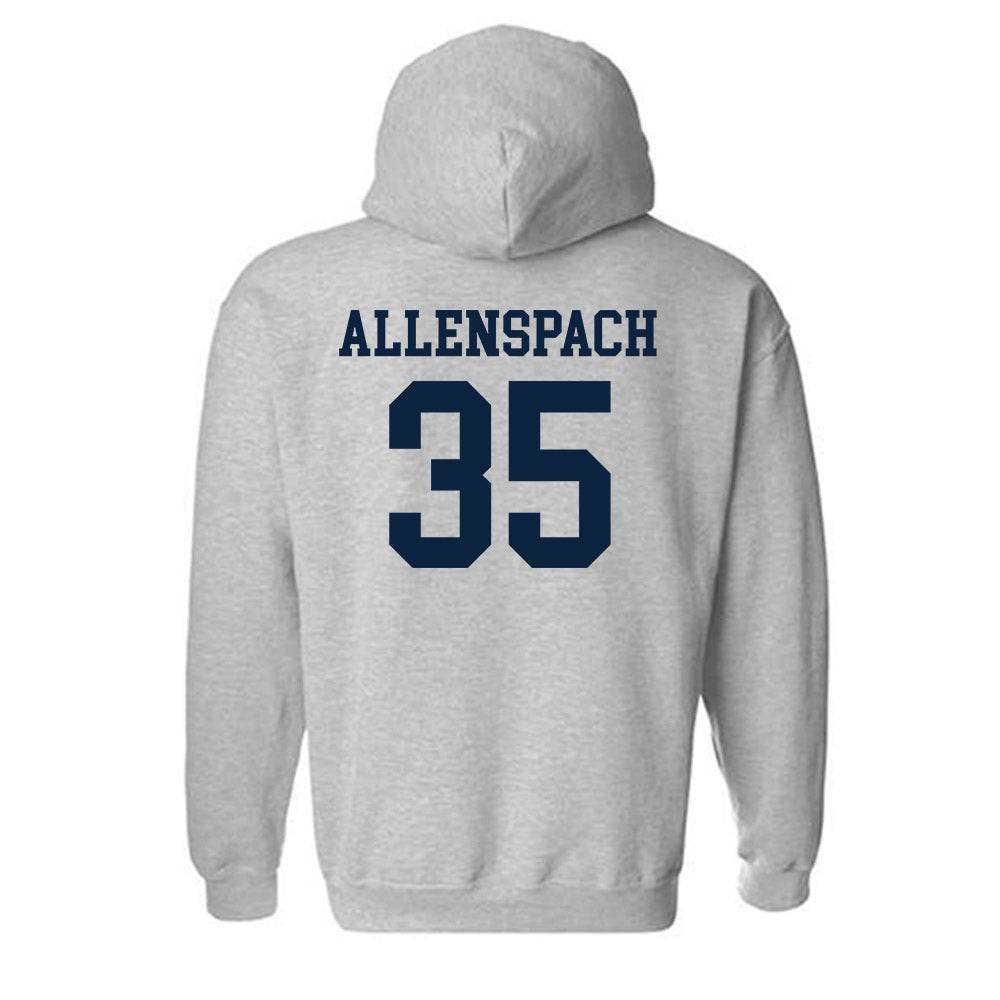 Samford - NCAA Men's Basketball : Riley Allenspach - Hooded Sweatshirt Classic Shersey