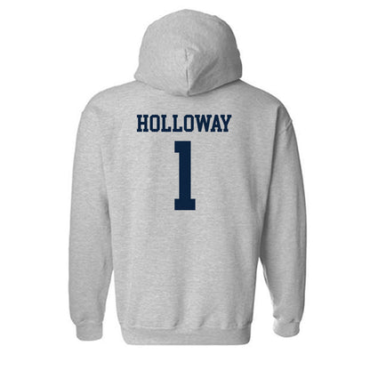 Samford - NCAA Men's Basketball : Joshua Holloway - Hooded Sweatshirt Classic Shersey