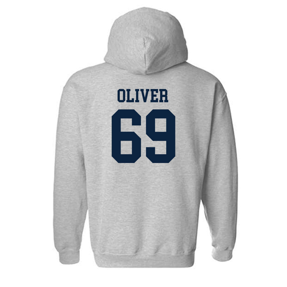 Samford - NCAA Football : JP Oliver - Hooded Sweatshirt Classic Shersey