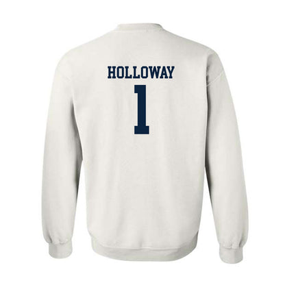 Samford - NCAA Men's Basketball : Joshua Holloway - Crewneck Sweatshirt Classic Shersey