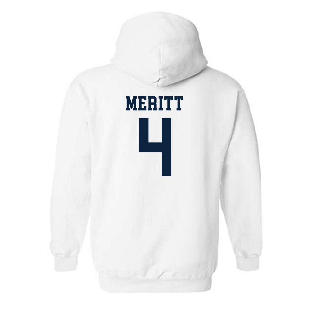 Samford - NCAA Women's Volleyball : Kaleigh Meritt - Hooded Sweatshirt Classic Shersey